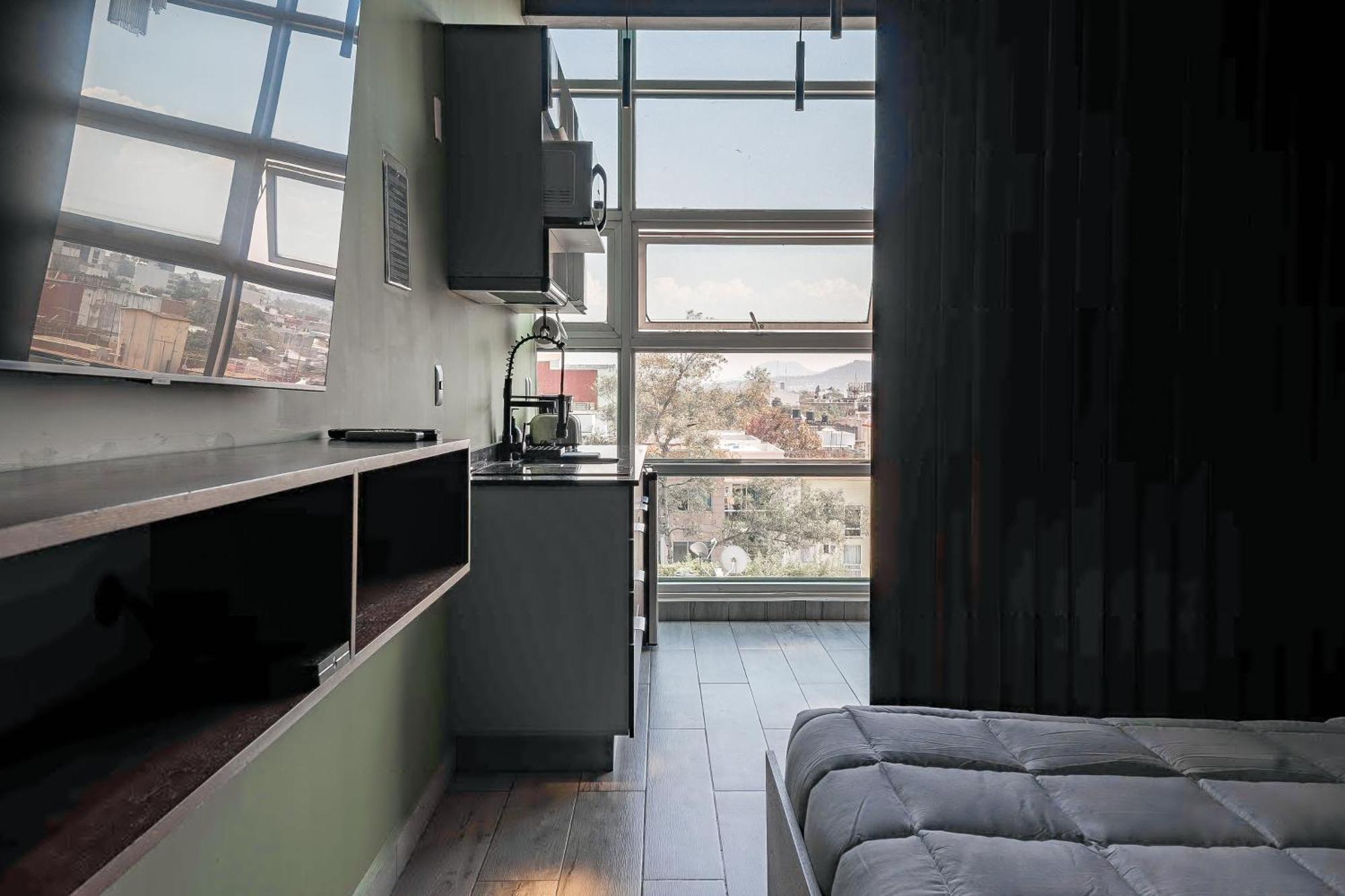 The Jungle Loft Tropical Comfort In A Centric Location With Kitchen Мексико Сити Екстериор снимка