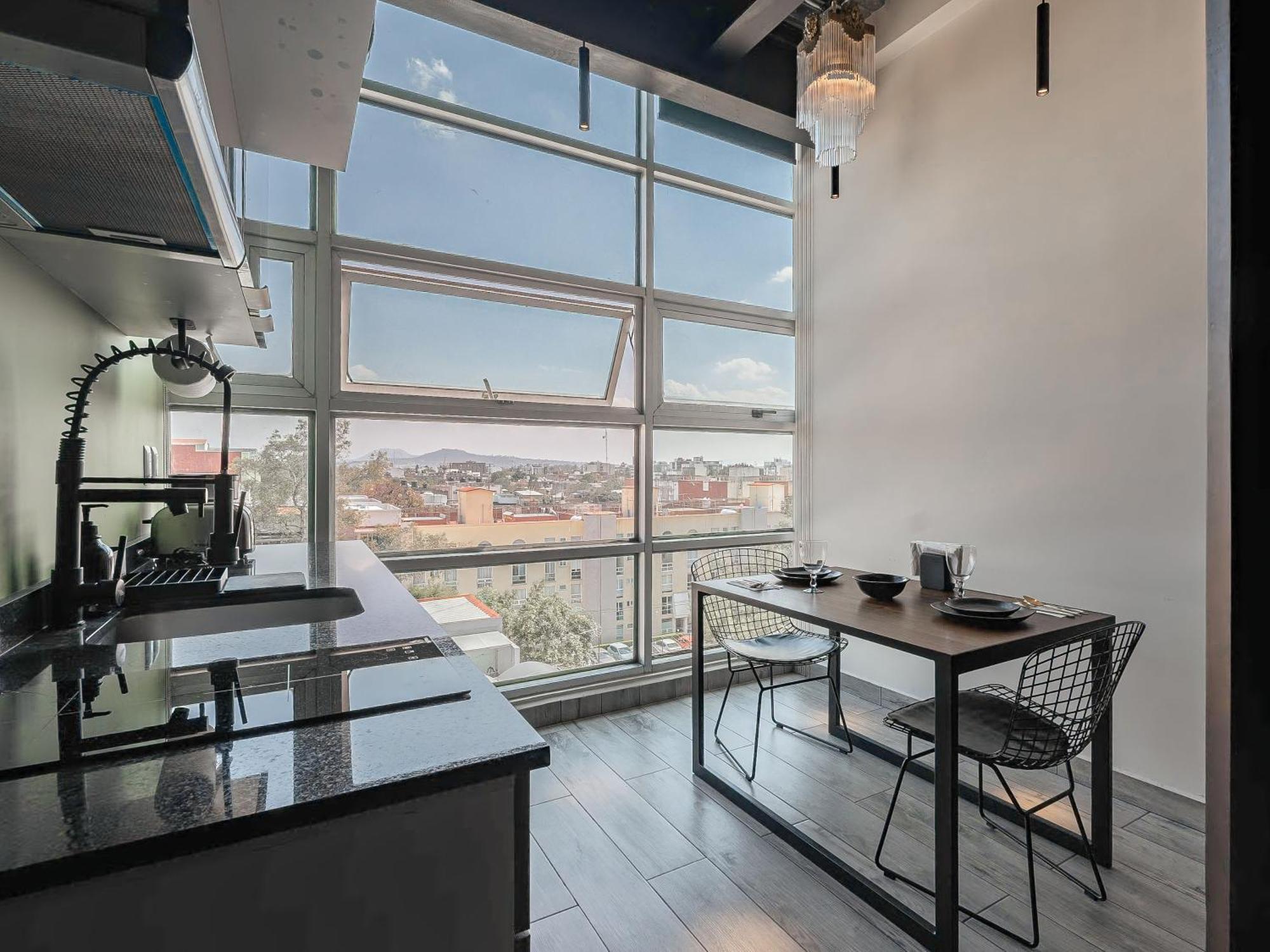The Jungle Loft Tropical Comfort In A Centric Location With Kitchen Мексико Сити Екстериор снимка
