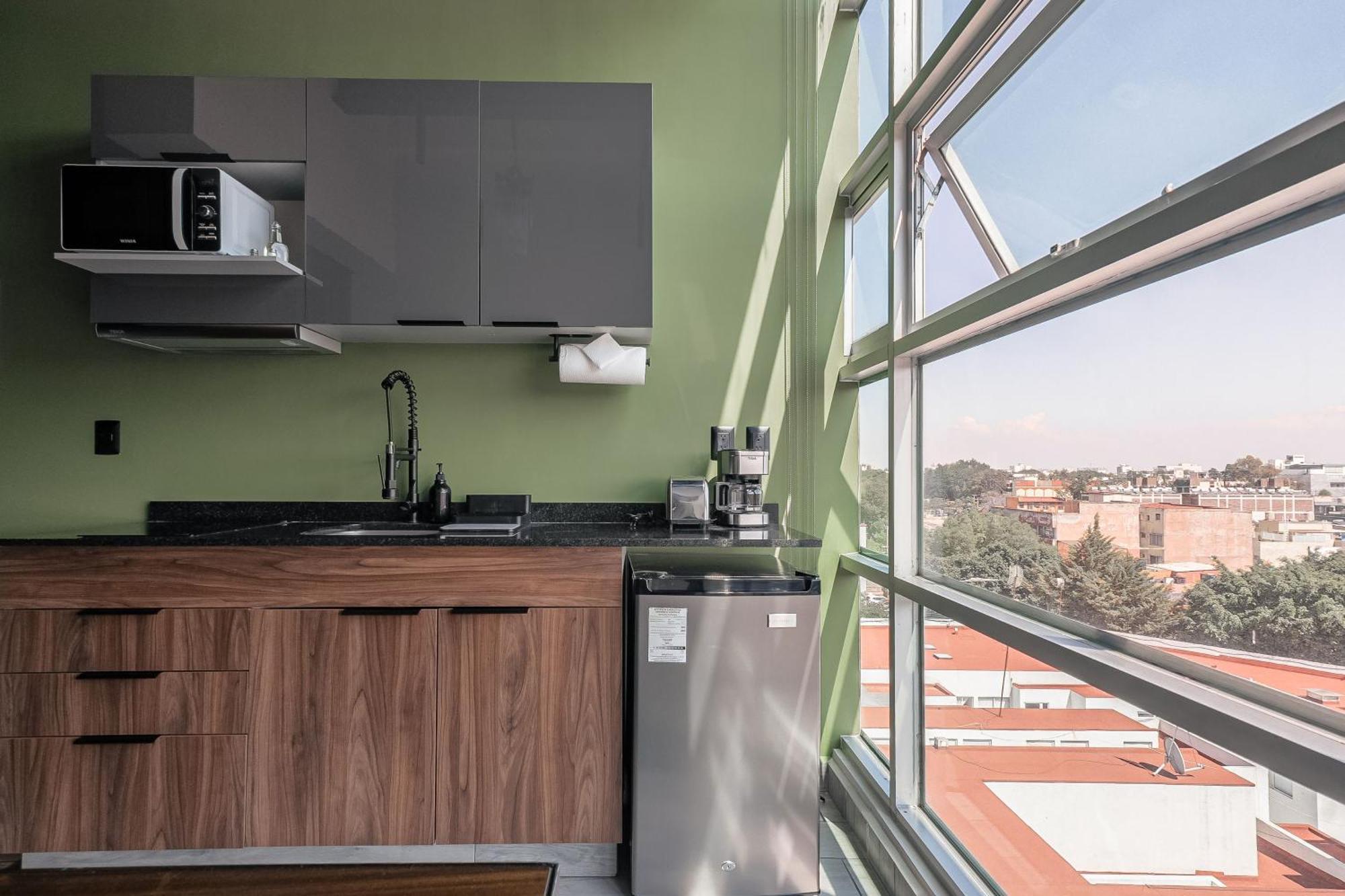 The Jungle Loft Tropical Comfort In A Centric Location With Kitchen Мексико Сити Екстериор снимка